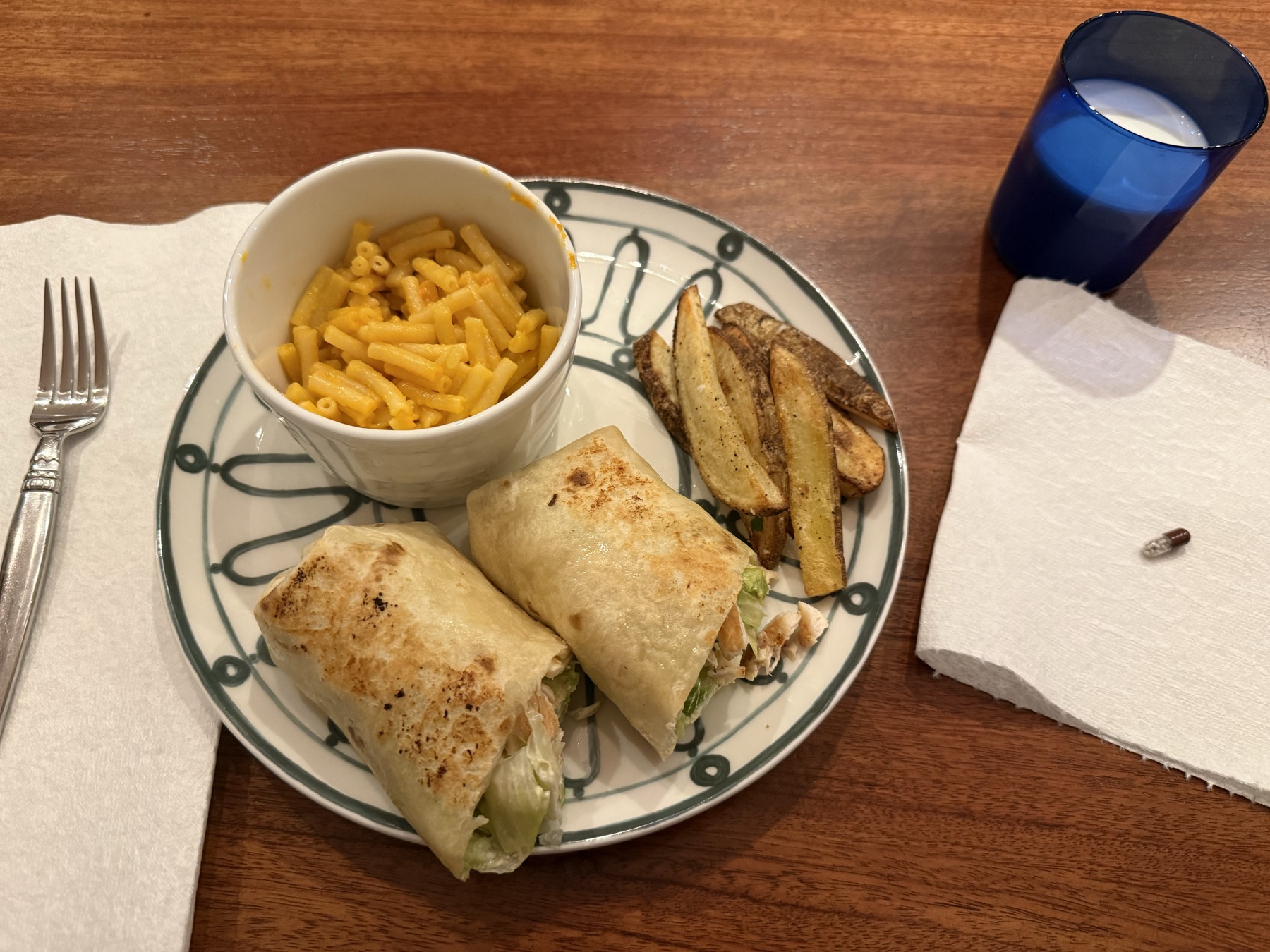 Prepared family meal